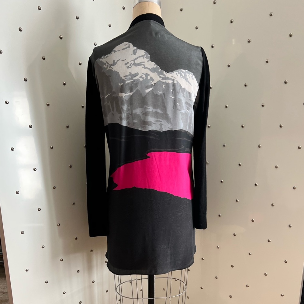 AKRIS PUNTO Runway - Alps cardigan Wool/Silk size 4-6